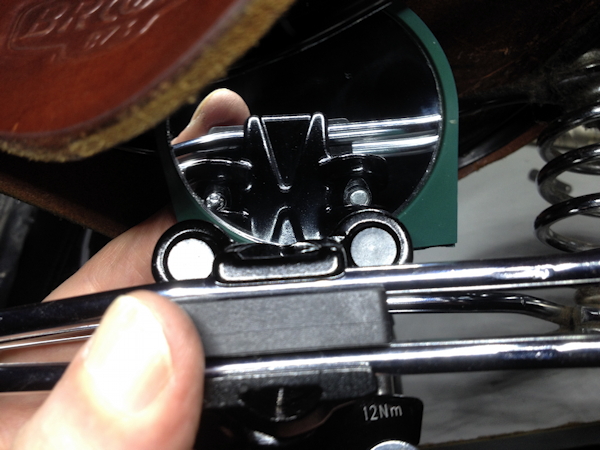 Double rail sale saddle clamp